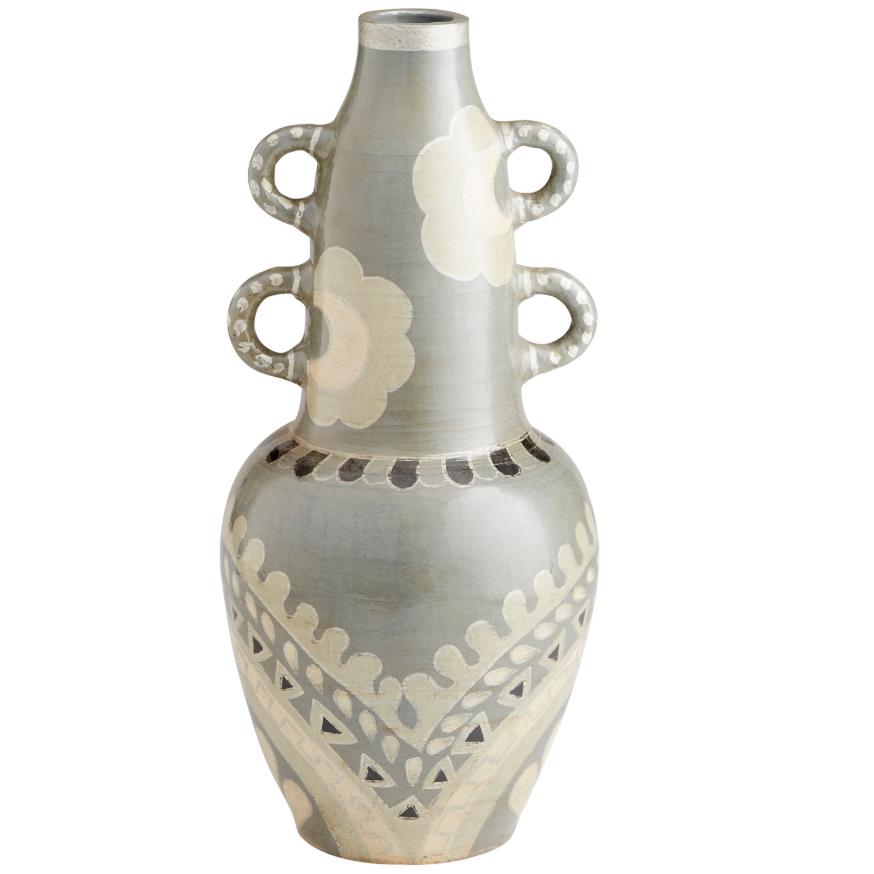 Cyan Design 10682 Rocky Valley Vase in Olive Green