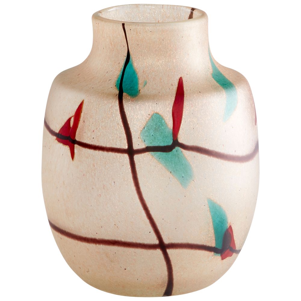 Cyan Designs 10859 Cuzco Vase in Amber
