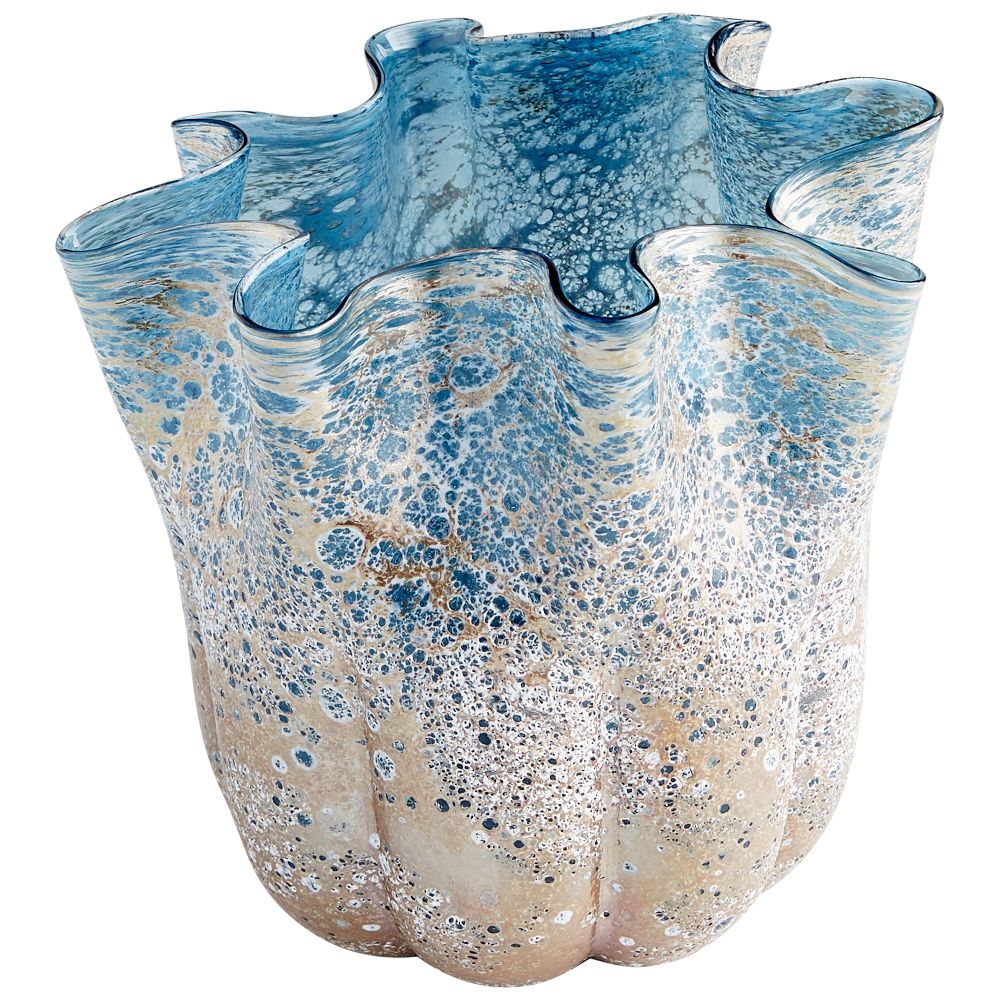 Cyan Designs 10878 Meduse Vase in Blue