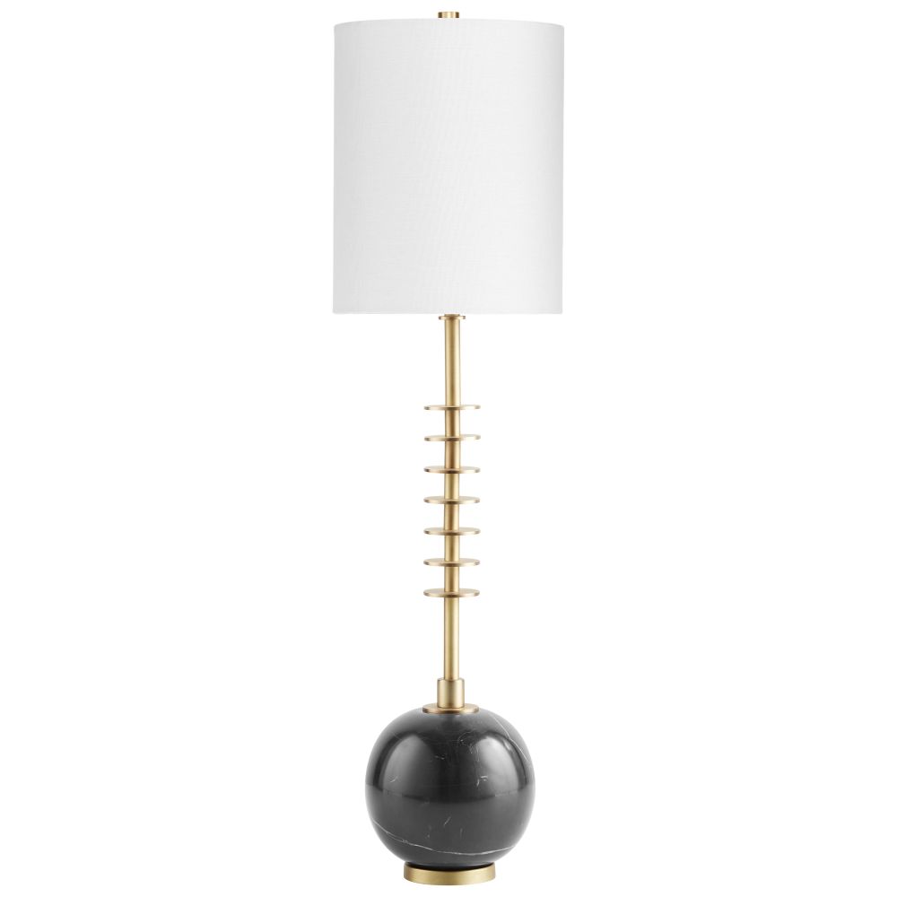 Cyan Designs 10959 Sheridan Table Lamp in Gold and Black
