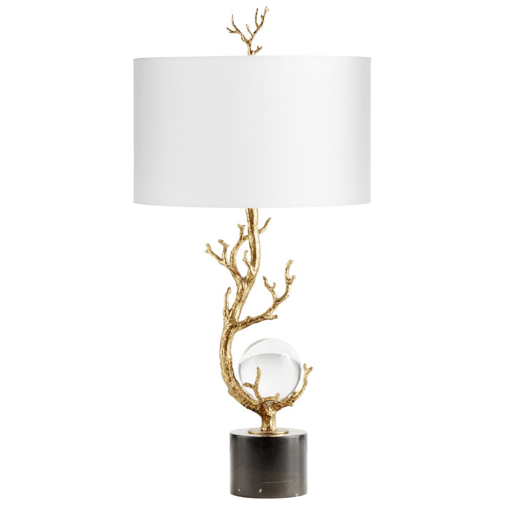 Cyan Designs 10982 Autumnus Table Lamp in Gold Leaf