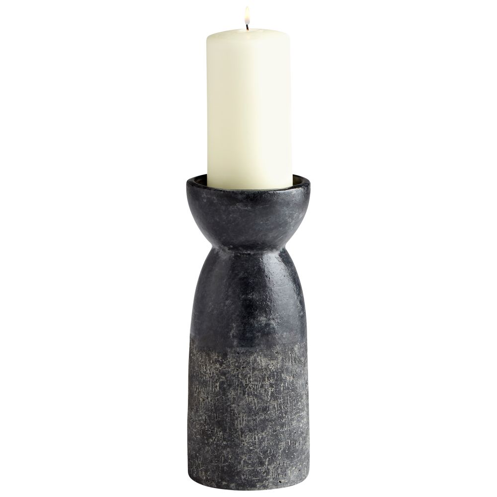 Cyan Design 11017 Lg Escalante Candleholder in Black