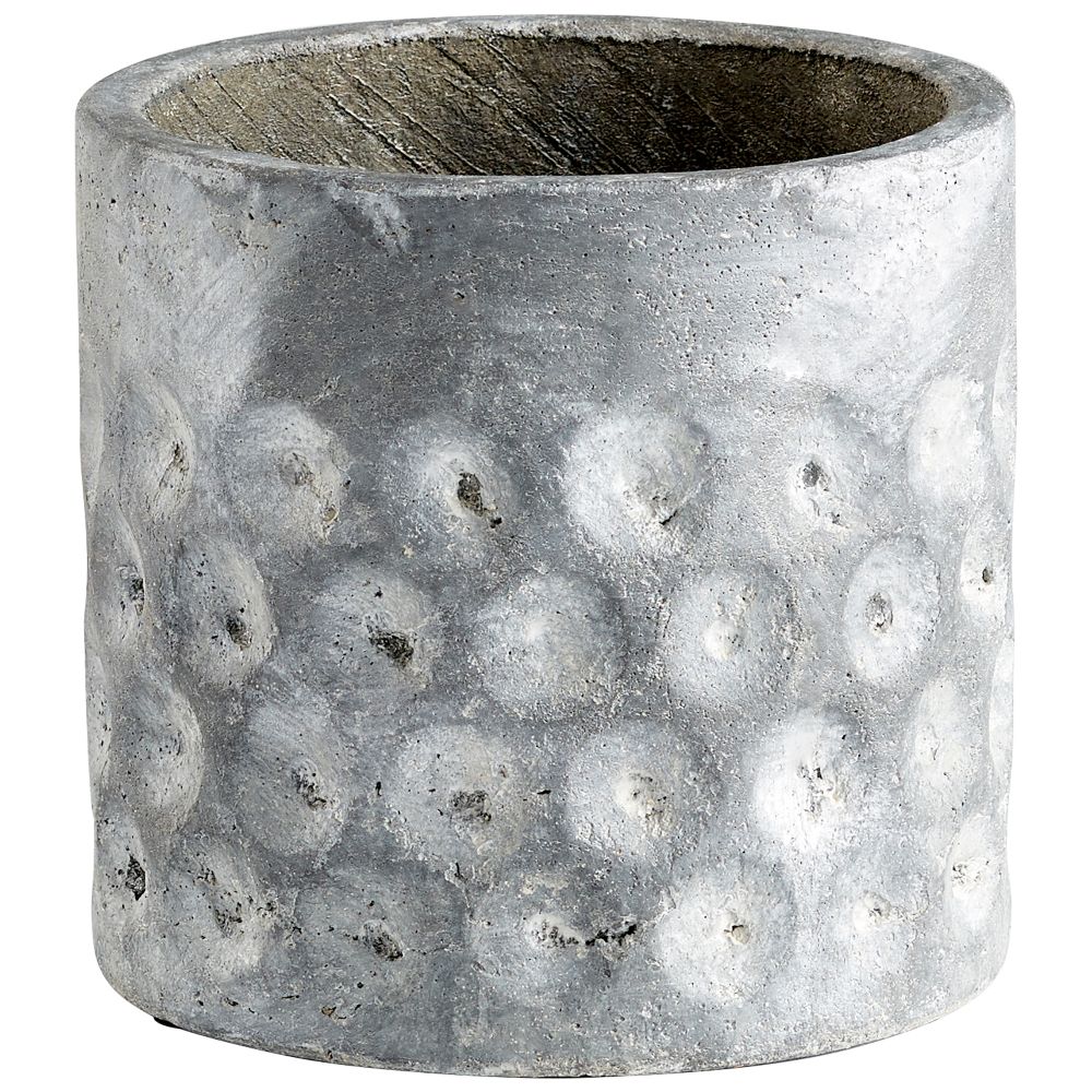 Cyan Designs 11052 Small Potomac Planter in Pewter Gray
