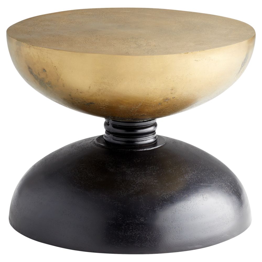 Cyan Design 11180 Perpetual Table in Noir and Gold