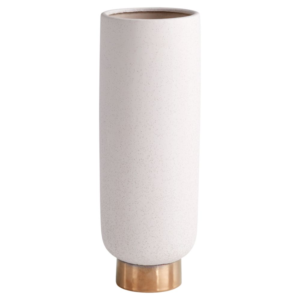 Cyan Design 11185 Medium Clayton Vase in Grey