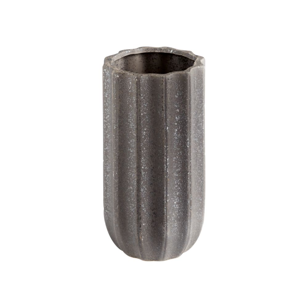 Cyan Design 11187 Small Brutalist Vase in Grey