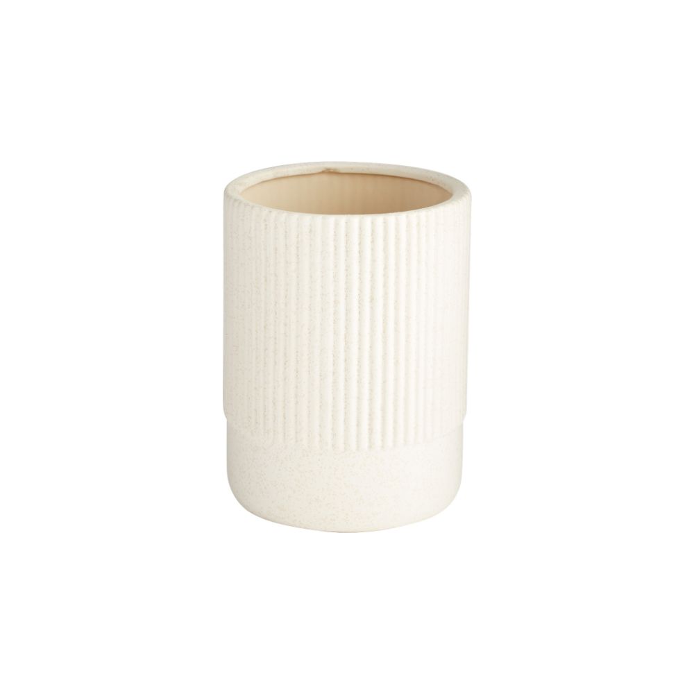 Cyan Design 11197 Small Harmonica Vase in White