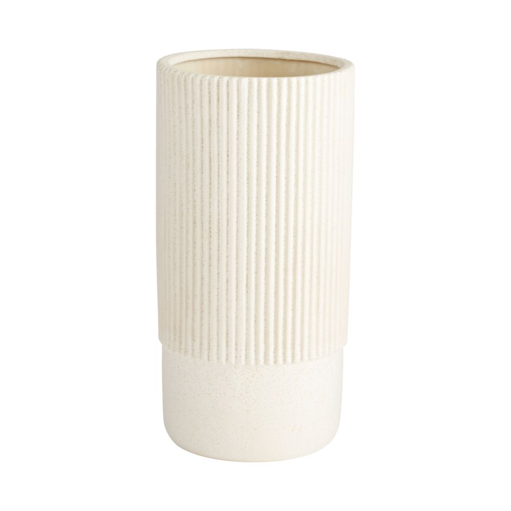 Cyan Design 11199 Large Harmonica Vase in White