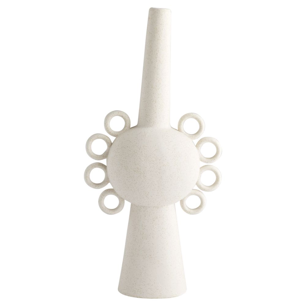 Cyan Design 11206 Large Ringlets Vase in White