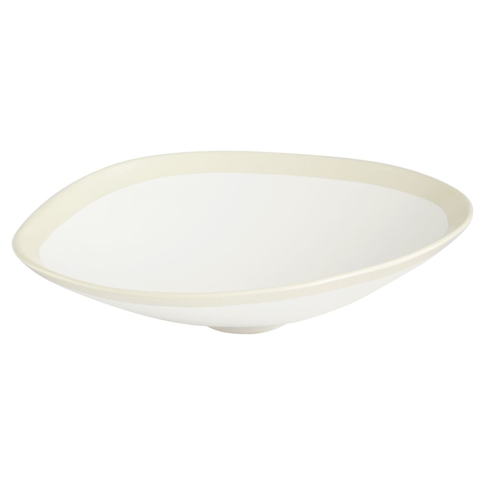 Cyan 11212 Small Laura Bowl in White Ceramic