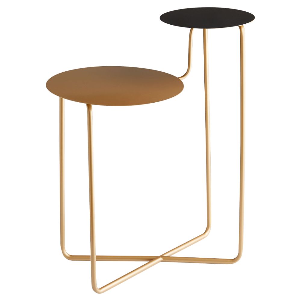 Cyan Design 11229 Deja Vu Table in Bronze and Black