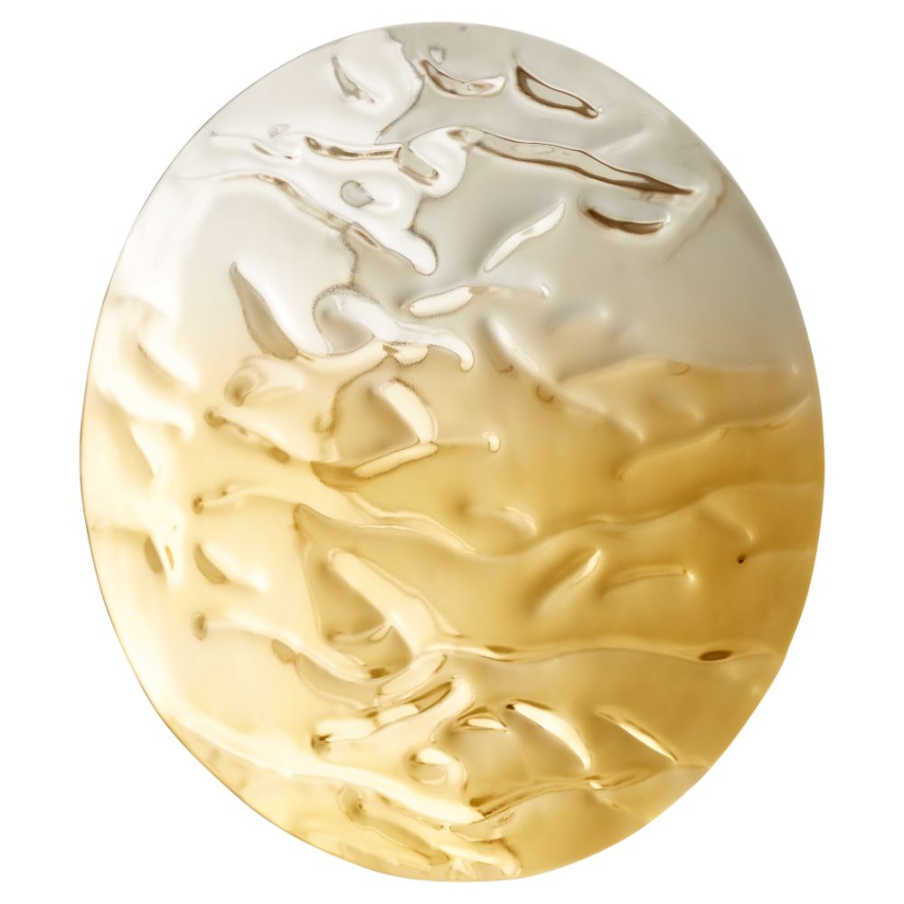 Cyan Design 11316 Small Ripple Wall Decor in Silver and Gold