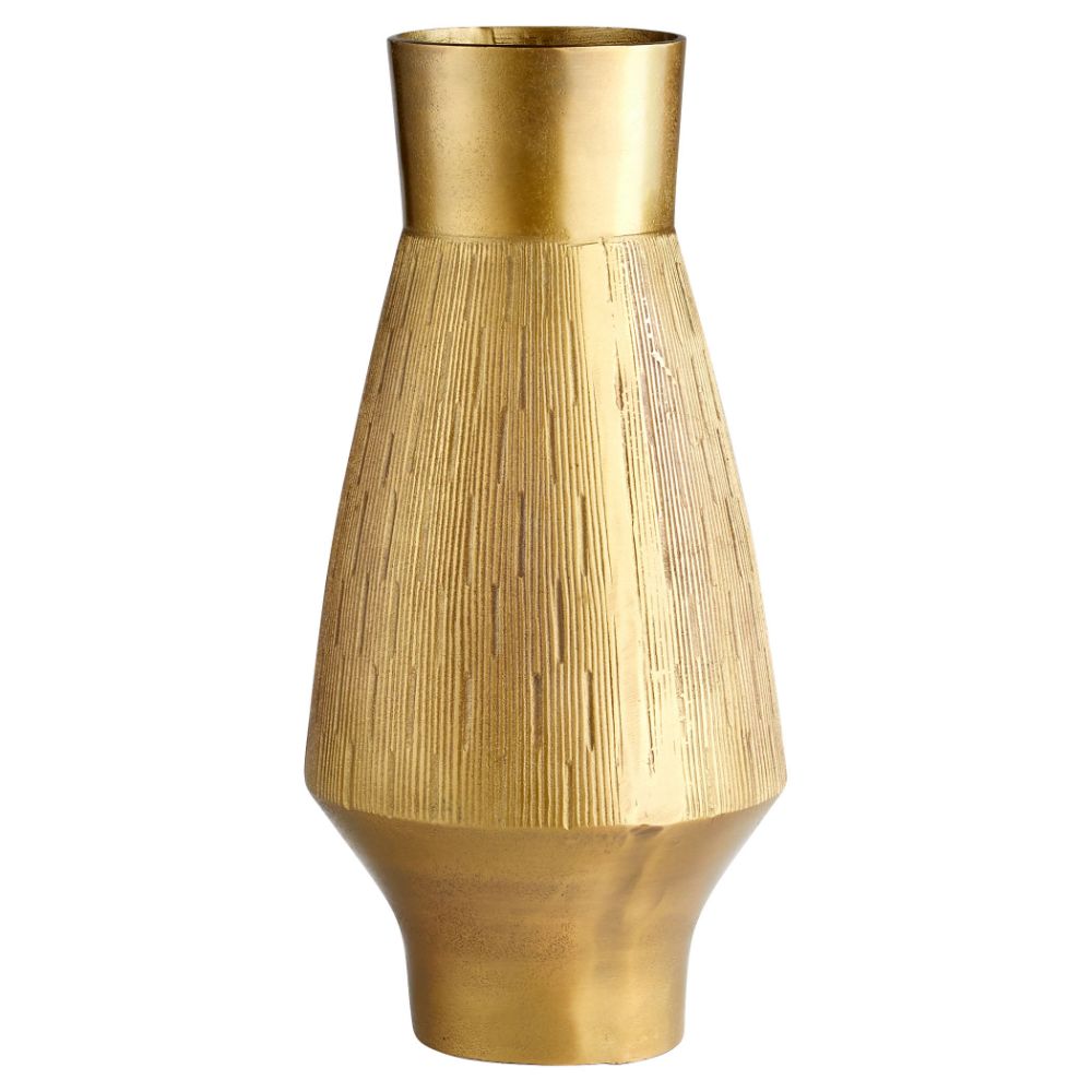 Cyan Design 11356 Aria Vase in Gold