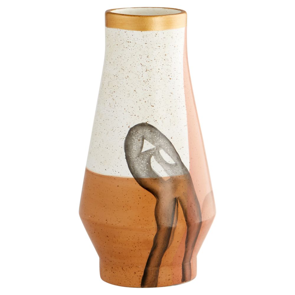 Cyan Design 11365 Small Hiraya Vase in Multi Color
