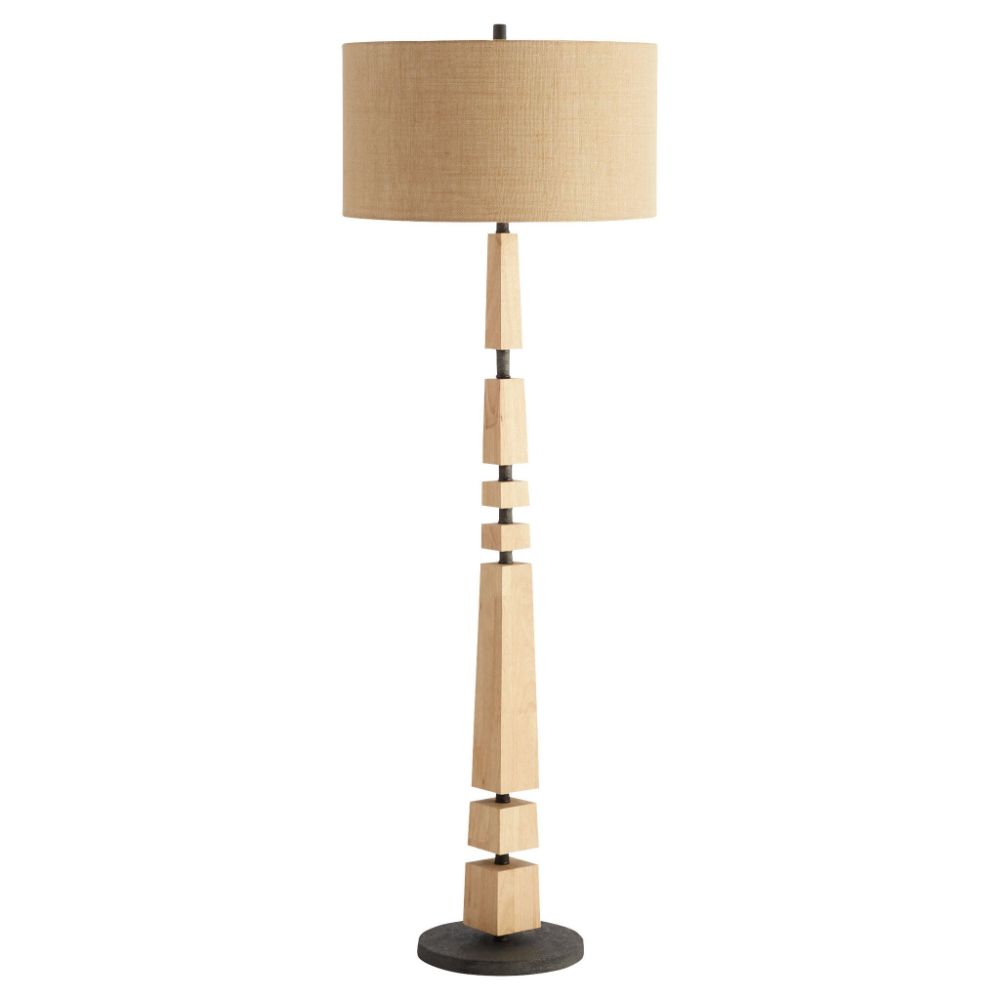 Cyan Design 11454 Adonis Floor Lamp in Tan