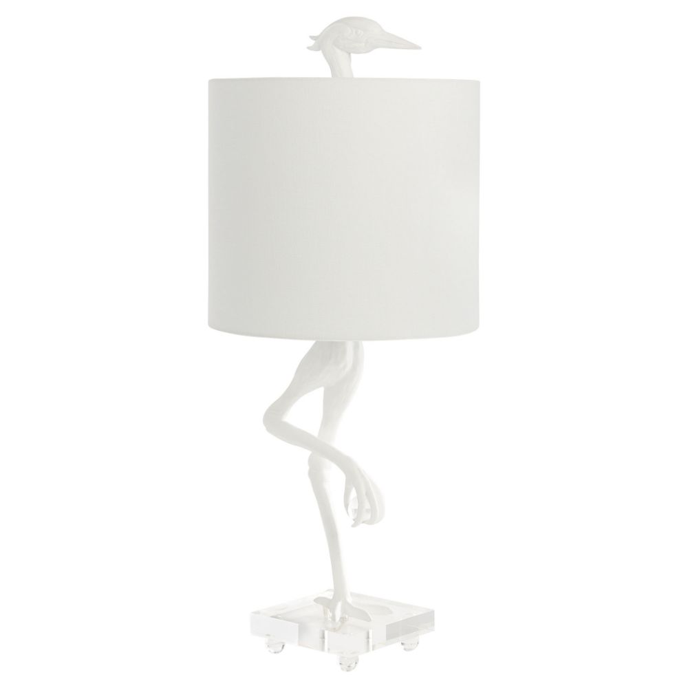 Cyan Design 11460 Ibis Table Lamp | White  