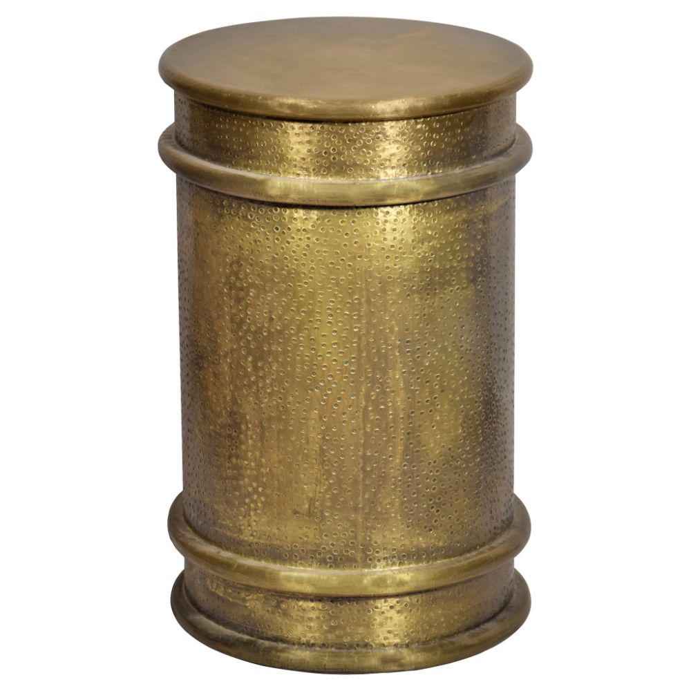 Cyan Design 11510 Gavel Accent Table in Brass