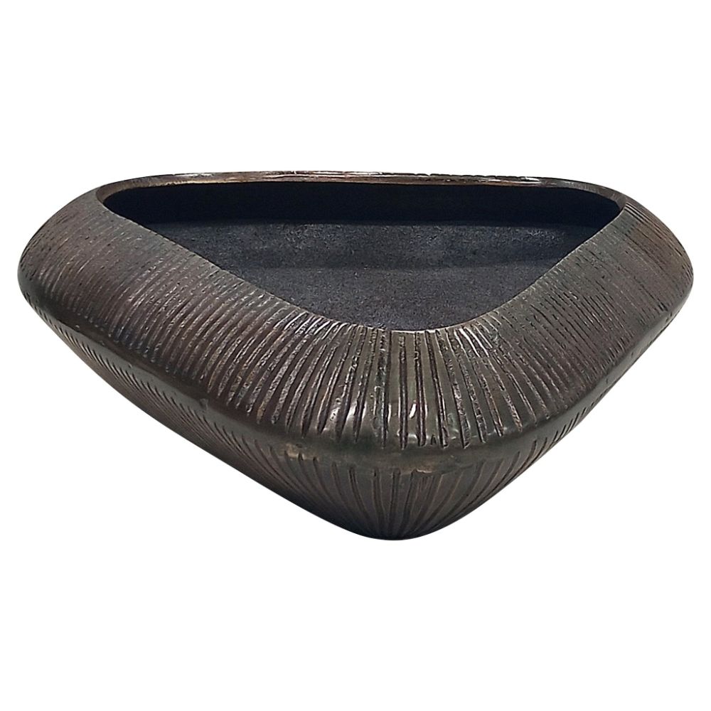 Cyan Design 11527 Large Prism Bowl in Bronze