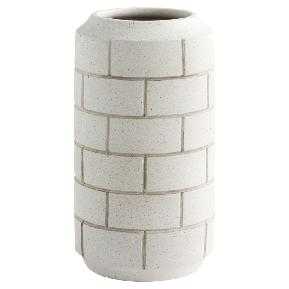 Cyan Design 11553 Mason Vase | White -Small