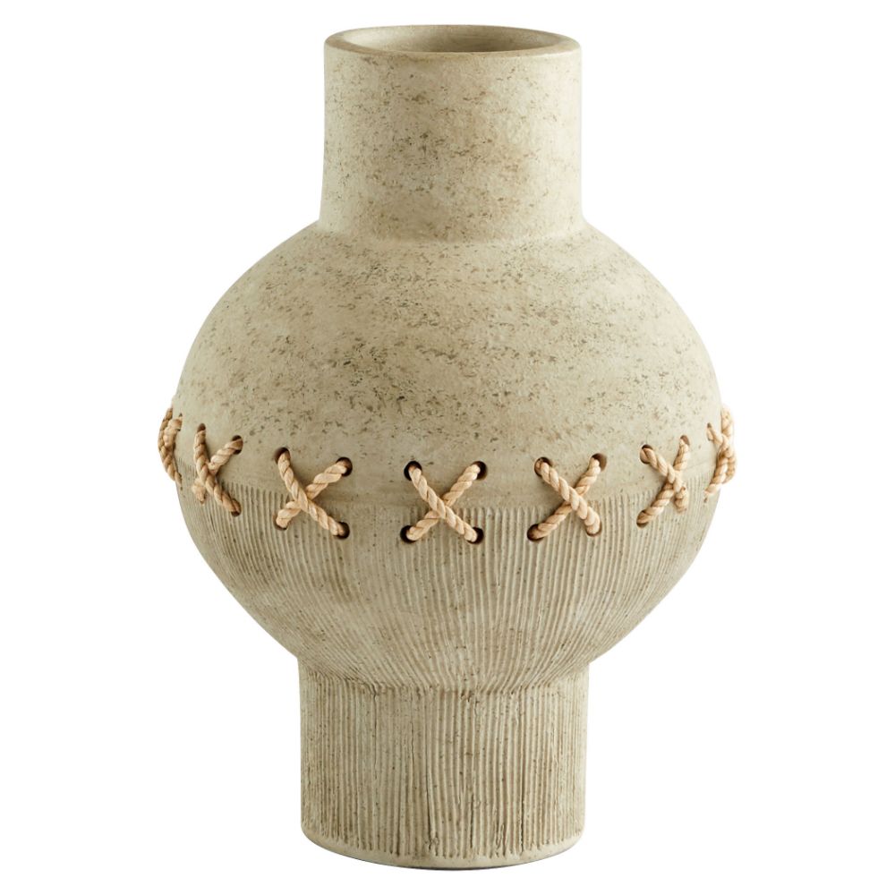Cyan Design 11585 Eratos Vase | Grey -Small