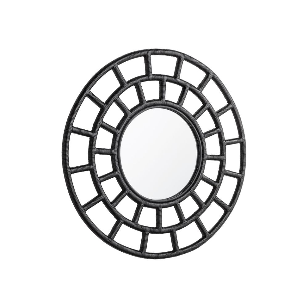 Cyan Design 11601 Comoros Mirror | Black-Small