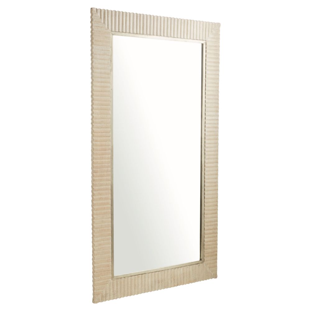 Cyan Design 11614 Estriada Floor Mirror|White