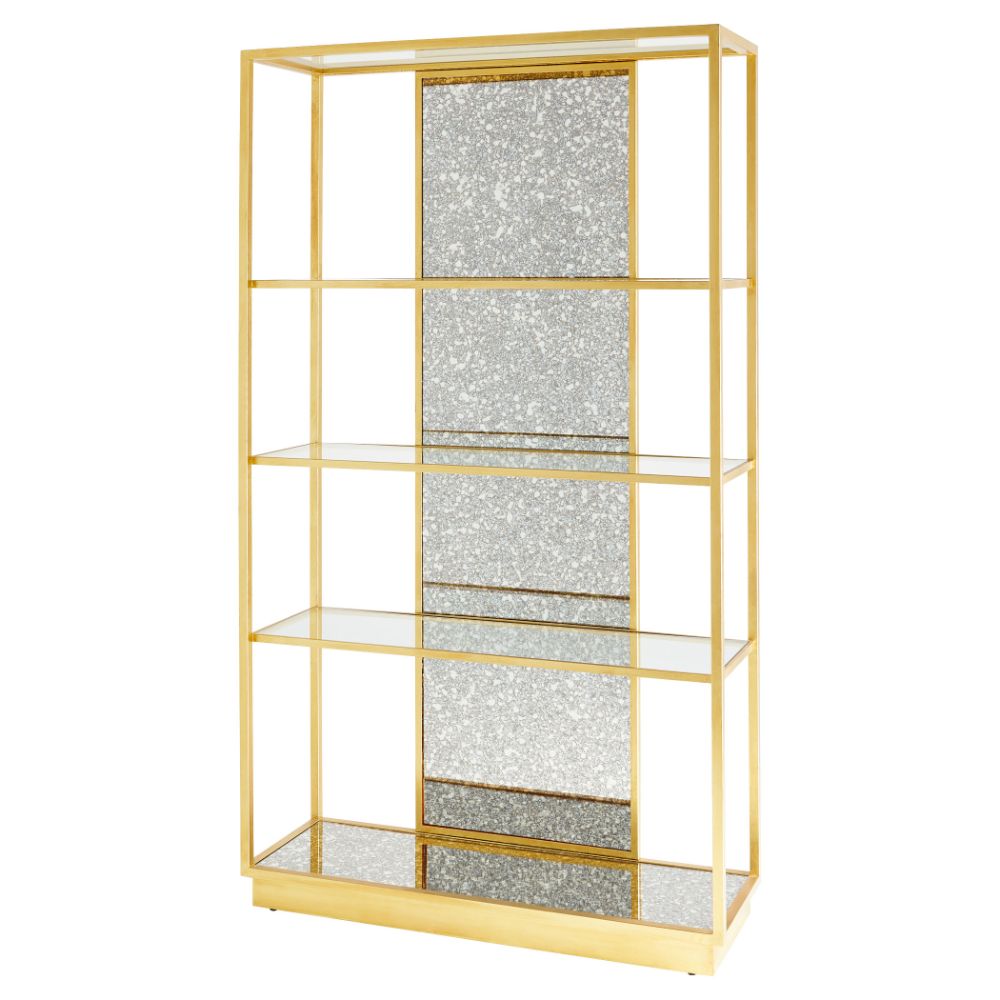 Cyan Design 11617 Etagere Shelves | Ant Gold Leaf