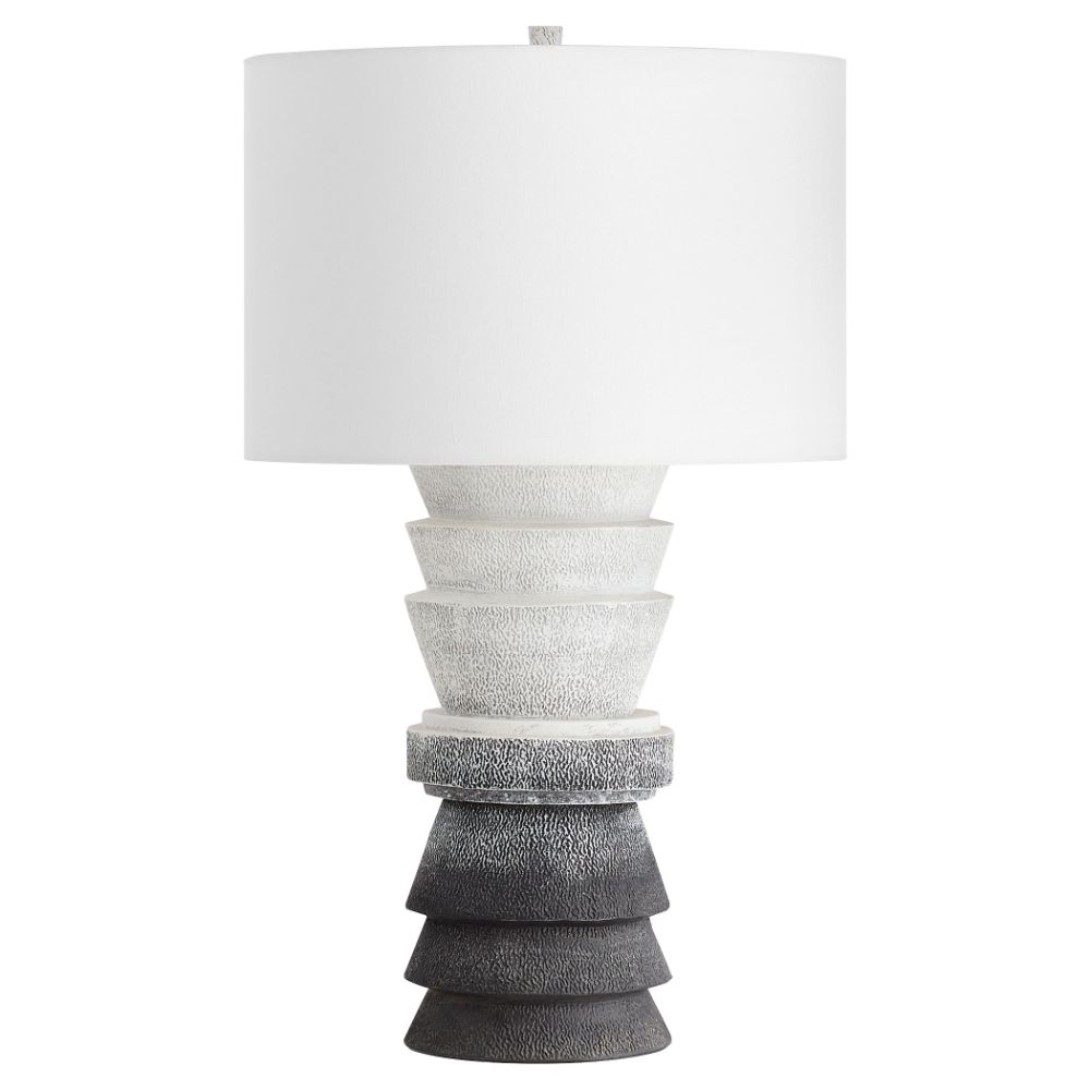 Cyan Design 11634 Rhodes Table Lamp | Grey Ombre