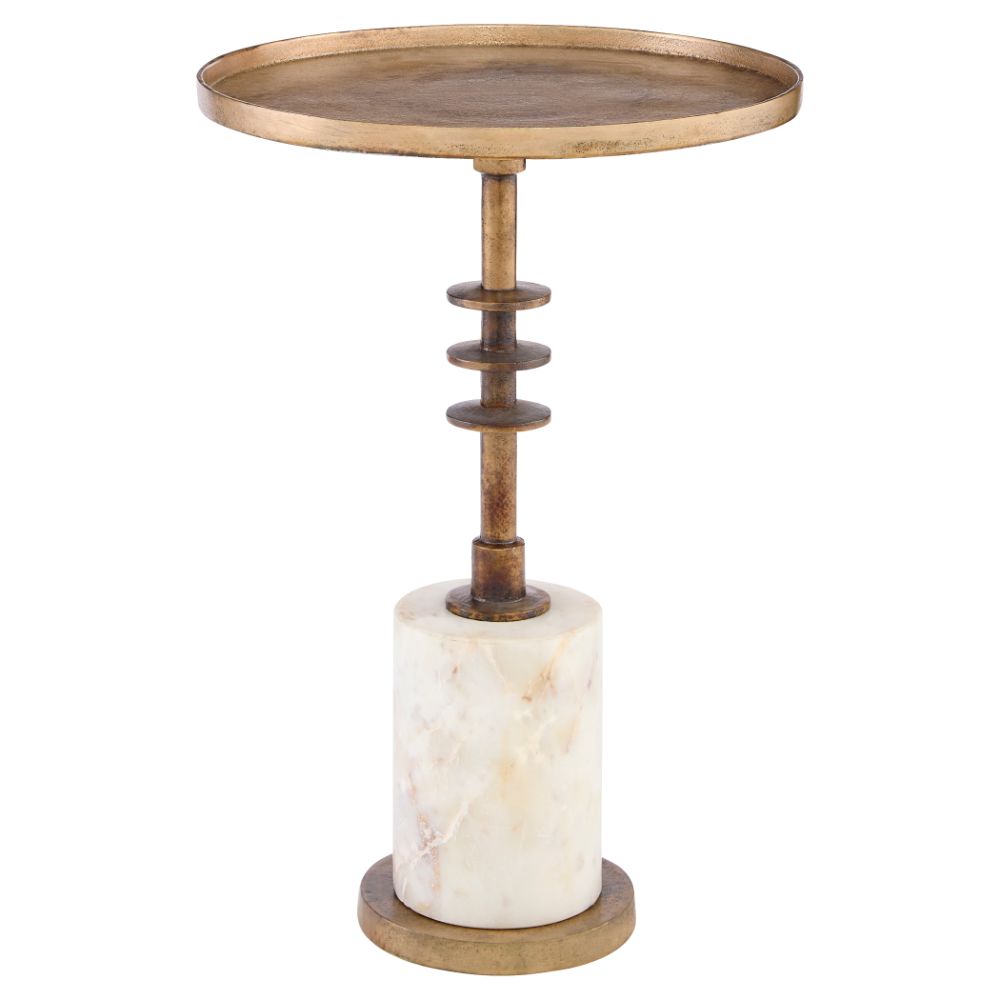Cyan Design 11661 Jetson Accent Table| Antique Brass