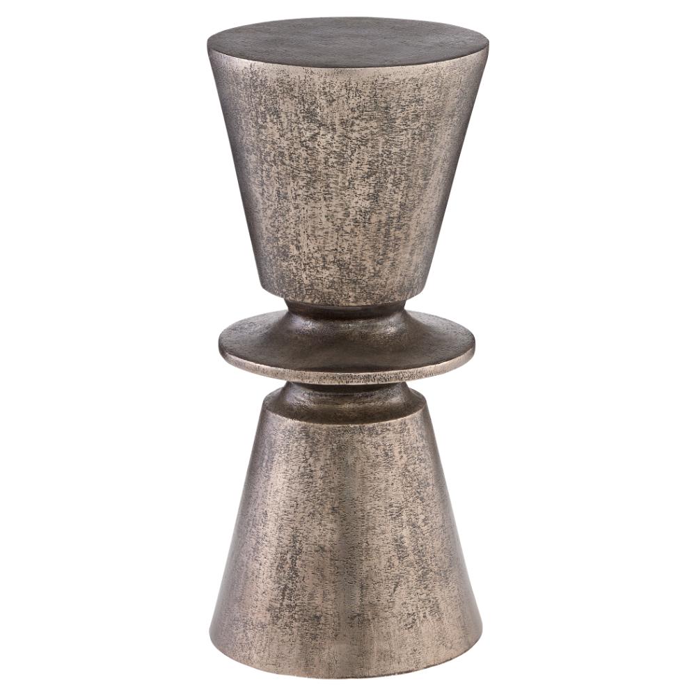 Cyan Design 11667 Clepsydra Accent Table - Textured Nickel