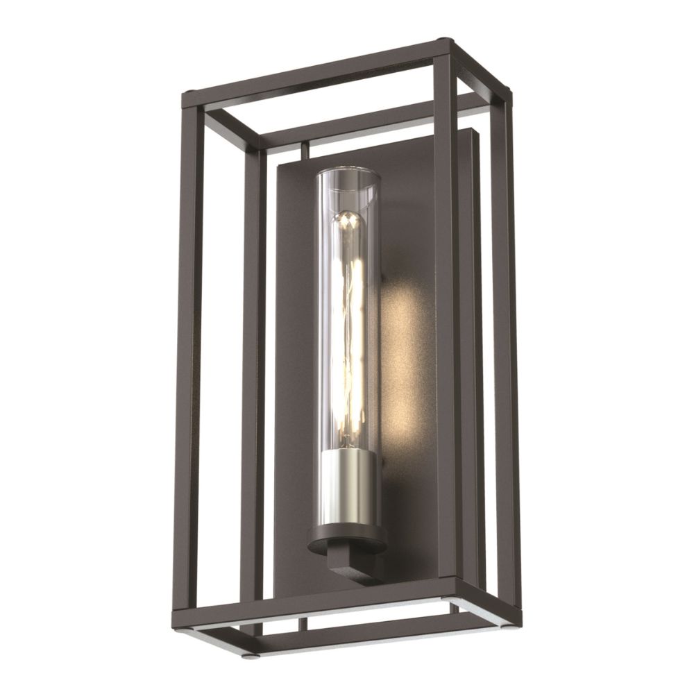 DVI Lighting DVP28199MF/GR-CL Sambre Sconce in Multiple Finishes and Graphite with Clear Glass