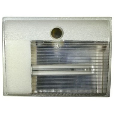 Dabmar Lighting DF6426-W Polycarbonate Surface Mounted Wall Fixture in White