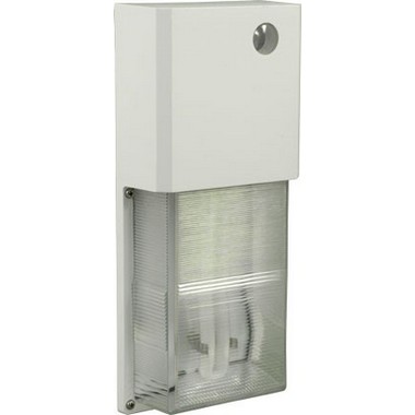 Dabmar Lighting W2002-W Polycarbonate Surface Mounted Wall Fixture in White