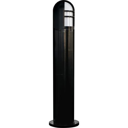 Dabmar Lighting D130-B Fiberglass Bollard in Black