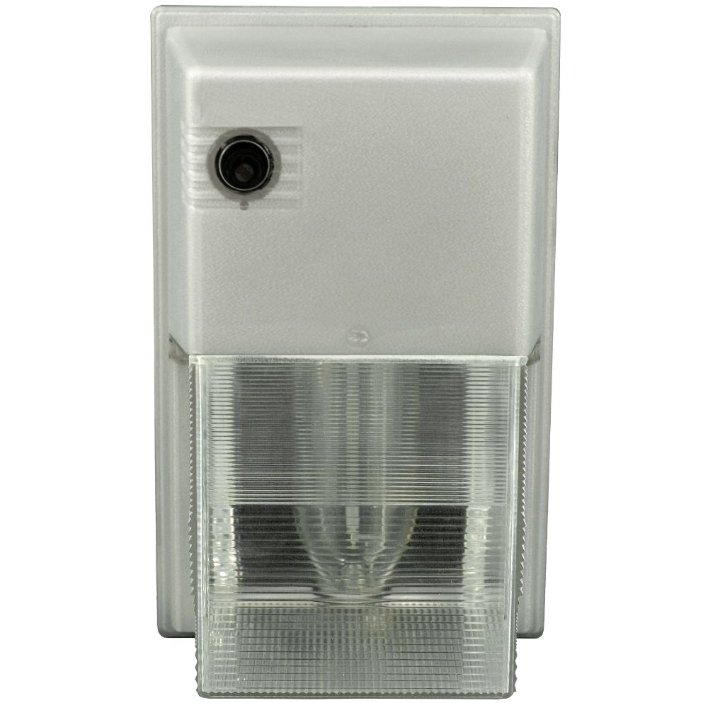 Dabmar Lighting DF6770-L6-30K-W Plastic Surface Mount Security Wall Fixture 120V E26 LED 6W 30K in White