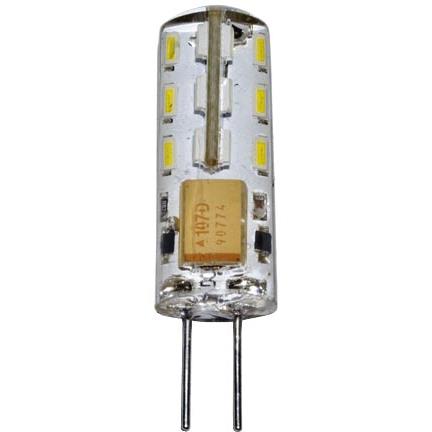 Dabmar Lighting DL-LED-G4S/1.5/64K Bi-Pin Silicone Round 1.5 Watt 24 LEDs 12V LED Lamps