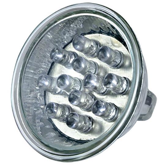 Dabmar Lighting DL-MR16-LED/1-12/W MR16 LED 0.6 Watt 12 LEDs White 12V MR16 Lamps