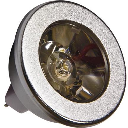 Dabmar Lighting DL-MR16-LED/1/W MR16 LED 1 Watt White Single Lamp Spot 12V MR16 Lamps