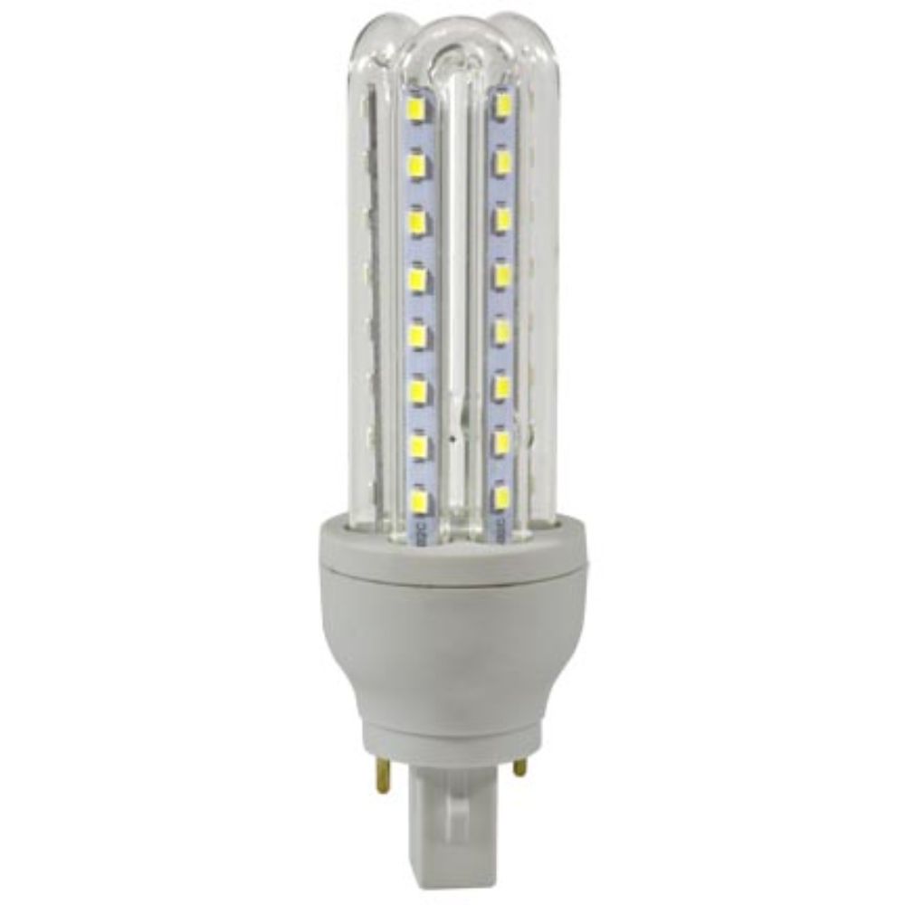 Dabmar Lighting DL-T-LED/48/30K Tubular Light G24/2-Pin Base 9 Watt 85-265V 30K 2-Pin G24 Base LED Lamp