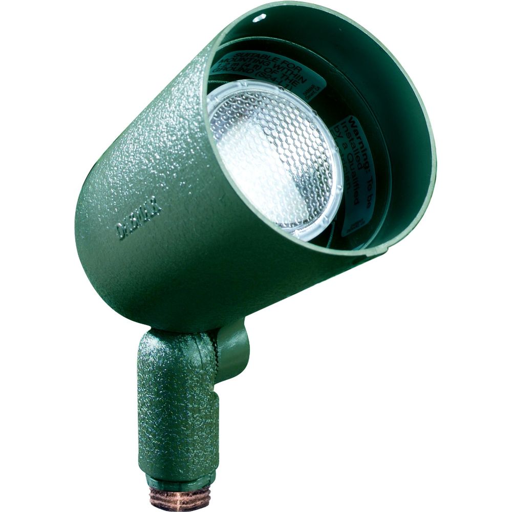 Dabmar Lighting DPR20-G Cast Aluminum Directional Spotlight in Green