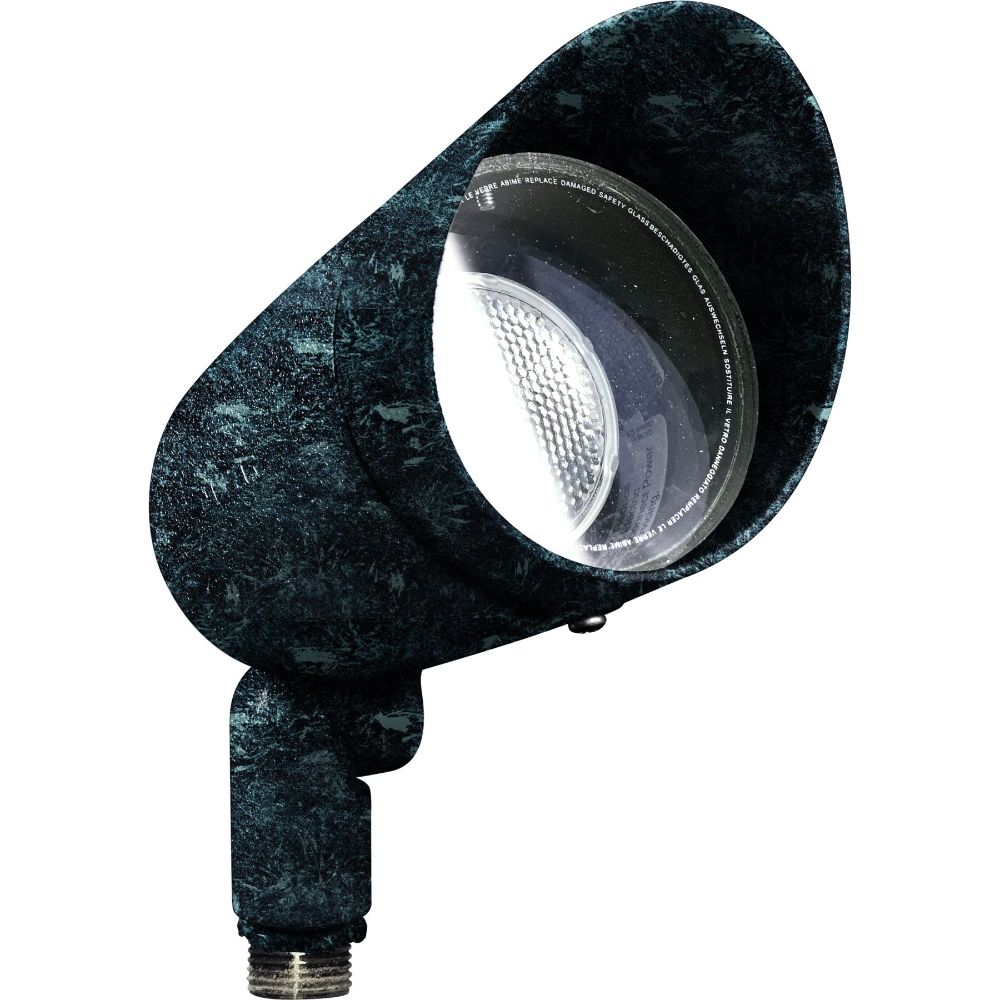 Dabmar Lighting DPR20-VG-HOOD Cast Alum Spot Light 120V E26 No Lamp Hood in Verde Green