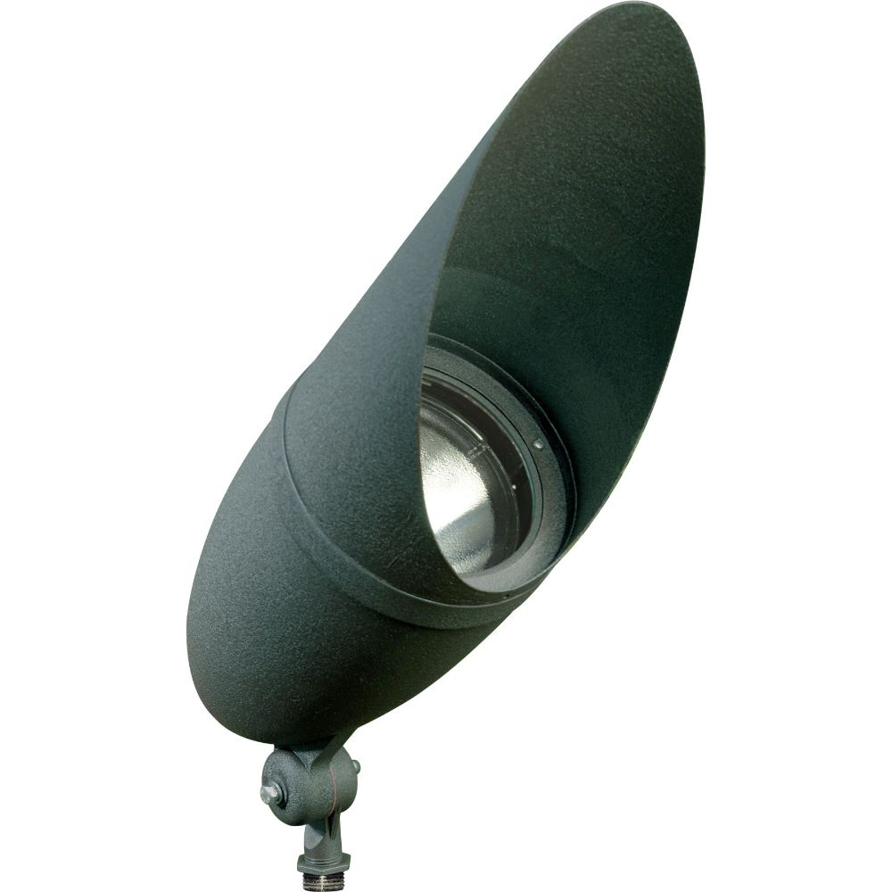Dabmar Lighting DPR41-HOOD-LED18S-G PAR38 Hooded Lensed Spot Light 18W LED Spot 120V-277V in Green