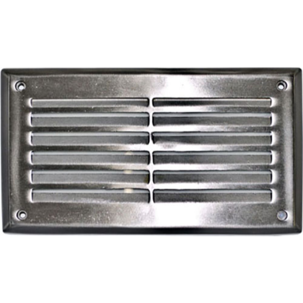 Dabmar Lighting DSL1000-SS304 Step Light Louvered Down Incandenscent 120 Volts in Stainless Steel