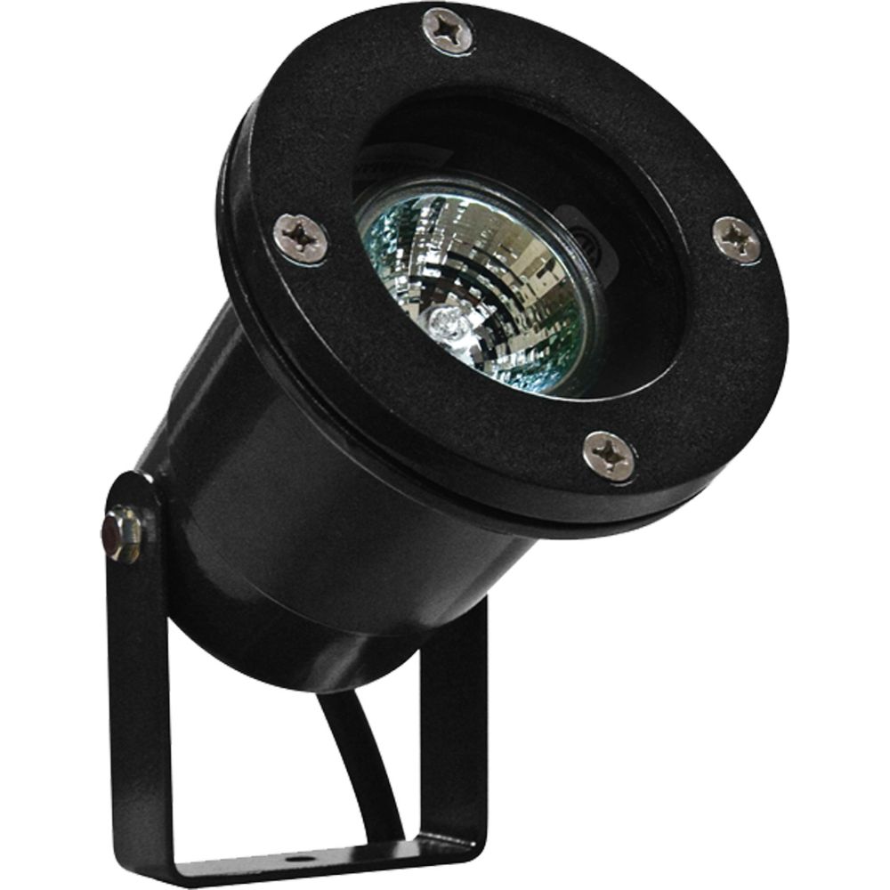 Dabmar Lighting LV108-L4-RGBW-B Cast Alum Spot Light 12V 2-Pin LED 4W RGBW in Black
