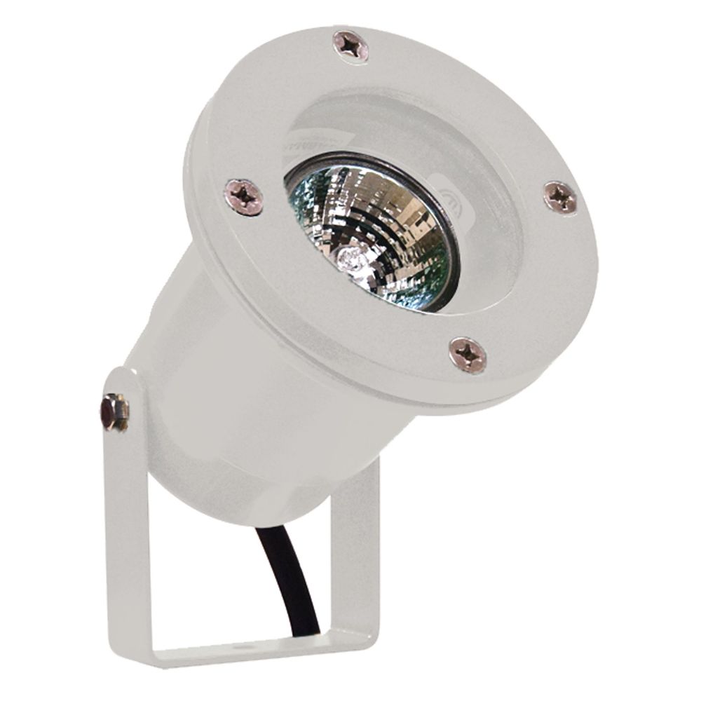 Dabmar Lighting LV108-L3-65K-W Cast Alum Spot Light 12V 2-Pin LED 3W 65K in White