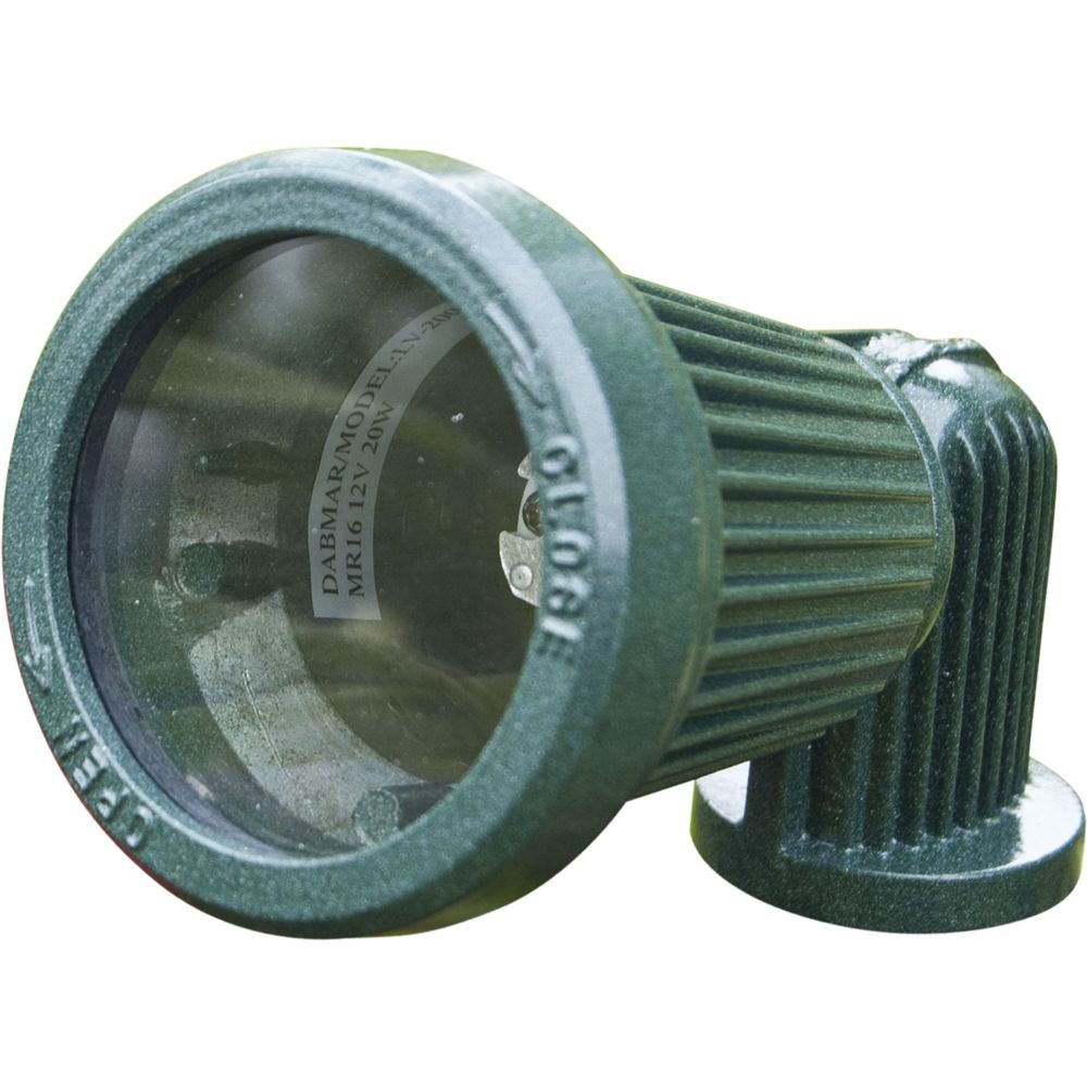 Dabmar Lighting LV200-G Cast Aluminum Directional Spotlight in Green