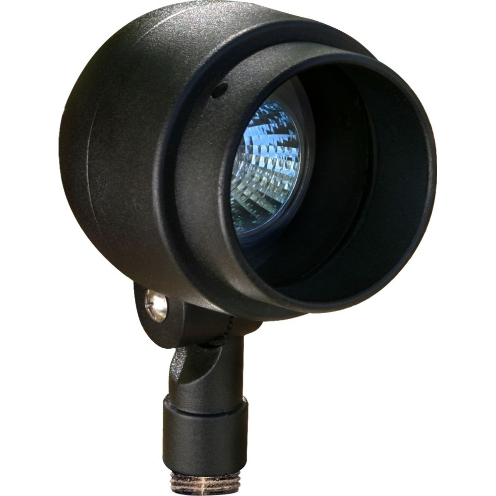 Dabmar Lighting LV201-L3-65K-B Cast Alum Spot Light 12V 2-Pin LED 3W 65K in Black