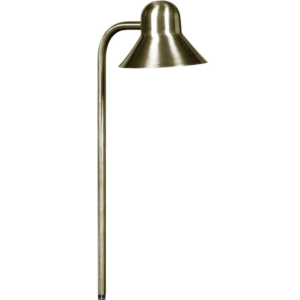 Dabmar Lighting LV217-L3-30K-ABS Brass Open Lamp Path Light 12V G4 LED 3W 30K in Antique Brass