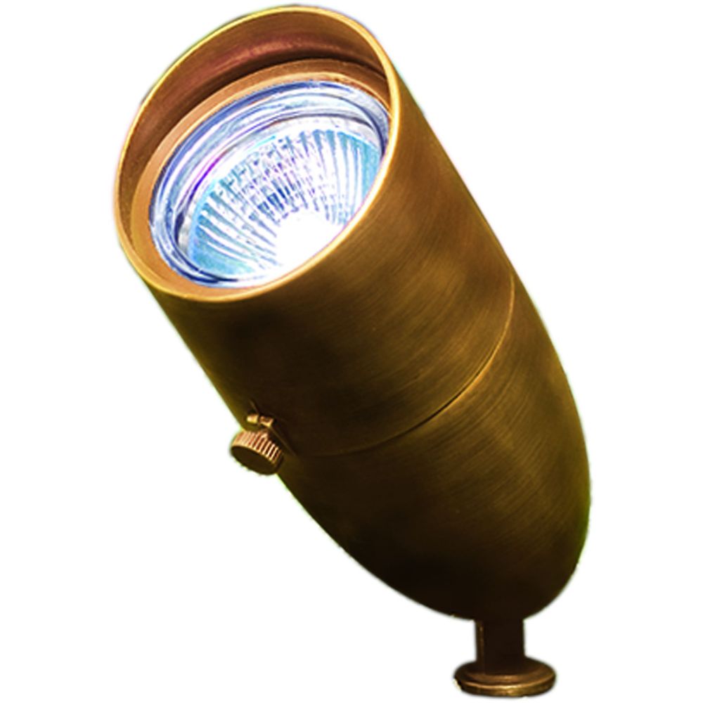 Dabmar Lighting LV231-L4-RGBW-ABS Brass Spot Light 12V 2-Pin LED 4W RGBW in Antique Brass