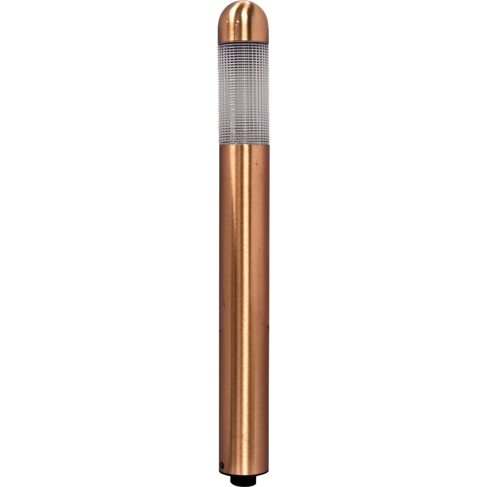 Dabmar Lighting LV62-L3-30K-CP Copper 14" Mini Path Light 12V G4 LED 3W 30K in Copper